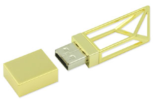 Hollow Metal Pen drives PD102