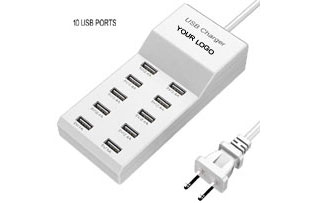 10 USB ports charger