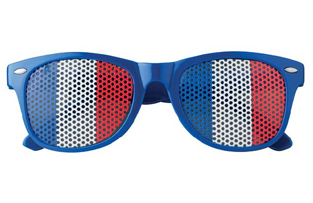 Flag fun glasses